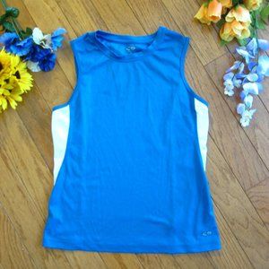 5 for $25 Sale! Blue/white Champion athletic top.